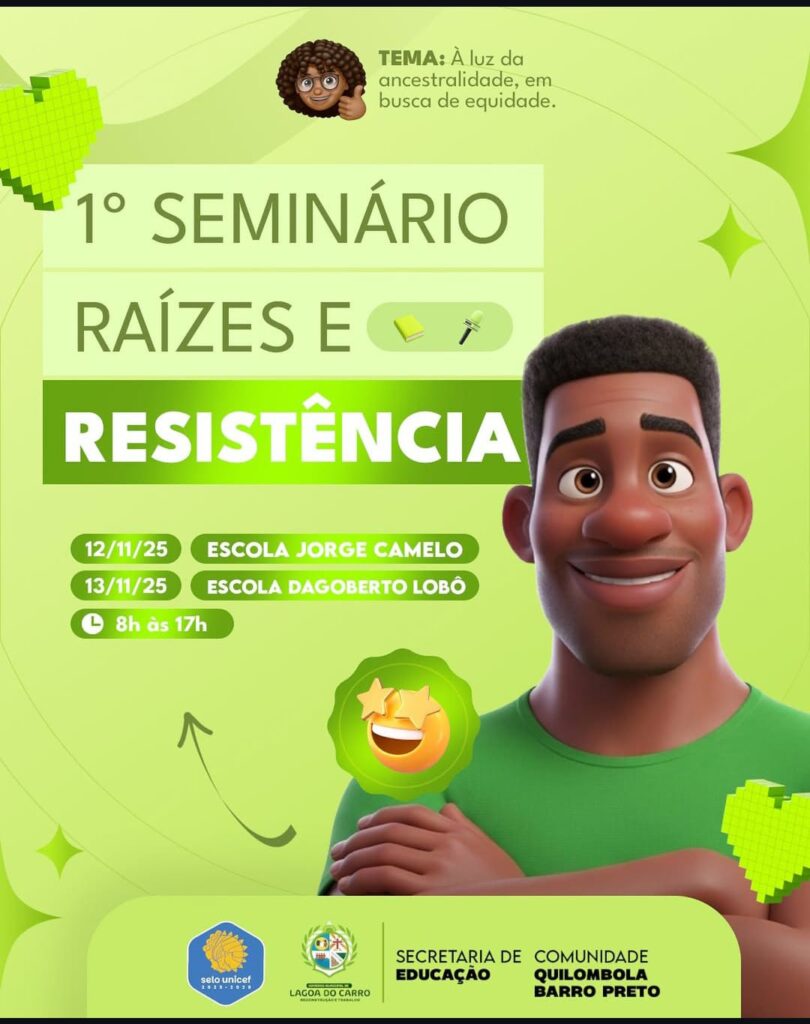 🌿 1º Seminário Raízes e Resistência 🌿
