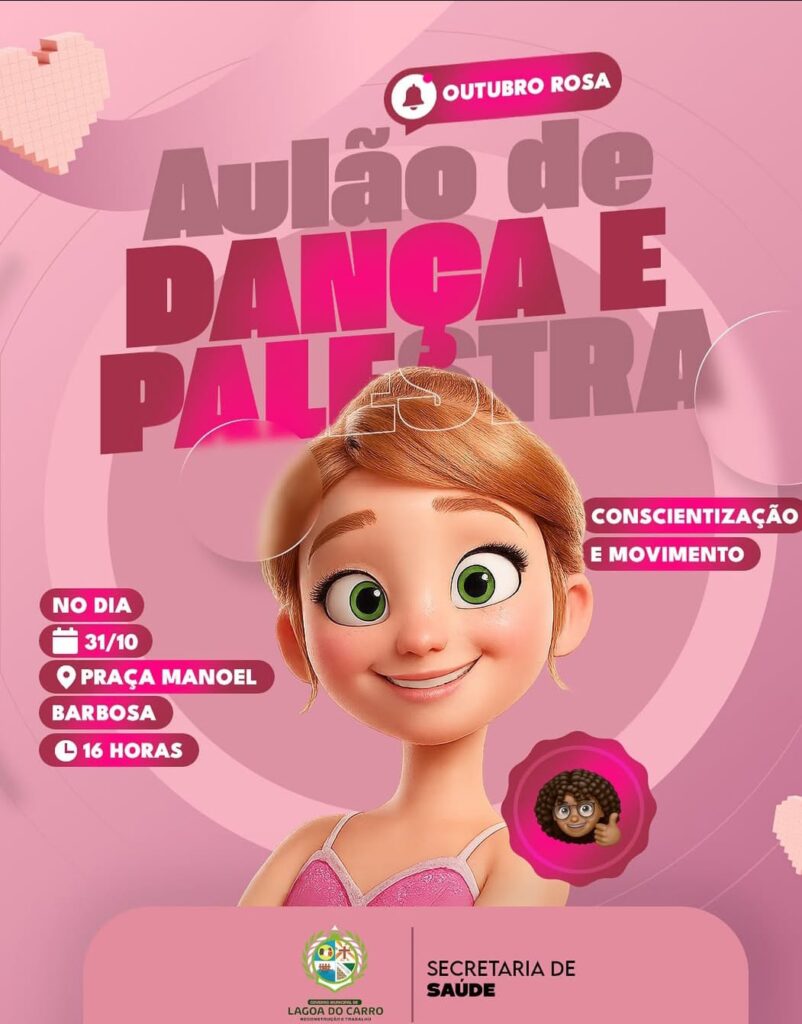 💗 Outubro Rosa: Conscientização e Movimento! 💪✨